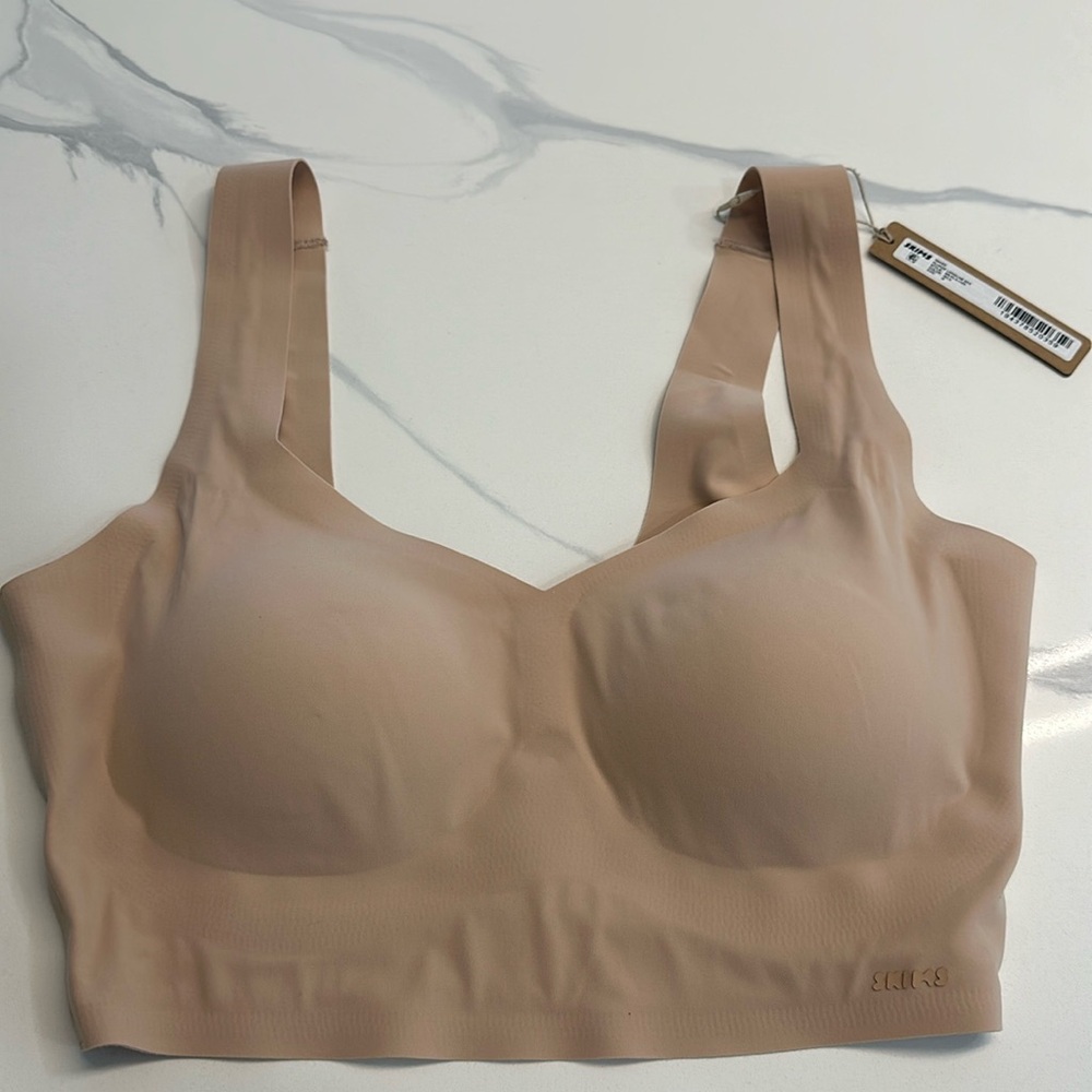 NAKED PLUNGE LONGLINE BRALETTE | MICA - MICA /M